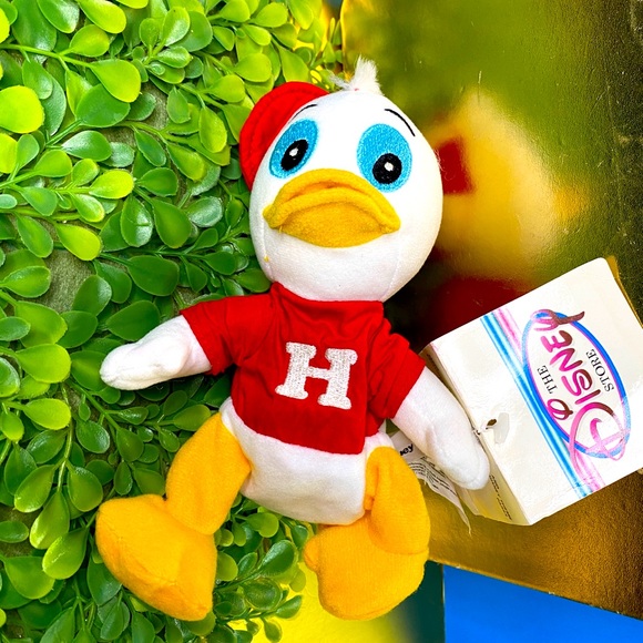 DISNEY EXCLUSIVE VTG 90s DONALD DUCK’S HUWEY LOUIE & DEWEY BEAN BAG PLUSH 7” - Picture 2 of 12